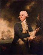 Sir Joshua Reynolds Portrait of Admiral Sir Samuel Hood, later Lord Hood oil painting artist